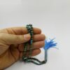 Persian Neyshabur Turquoise Rosary: Prayer 66 Beads Handcrafted Tasbih