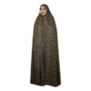Brown Flowers Print Iranian Chador – Modest Muslim Women Wear