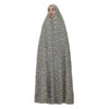 Tiny Motif Patterned Overhead Hijab – Modest Daily Prayer Wear
