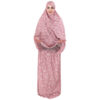 Islamic Namaz Chador for Women Ideal for Praying - Pink Flowers