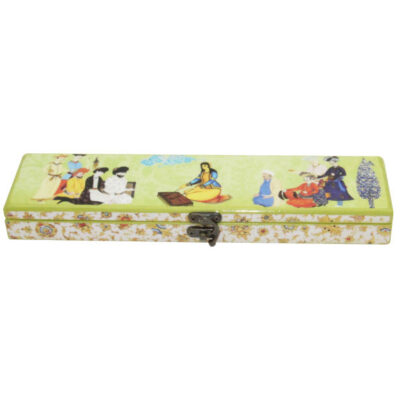 Persian Santur Hammers Storage Box Model Girl