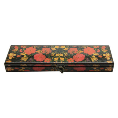 Persian Santur Hammers Storage Box Model Red Flower