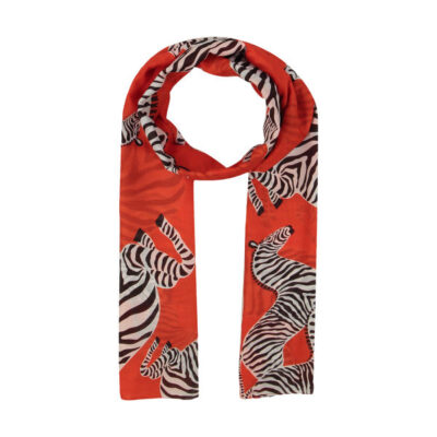 Print Shawl for Women Artistic and Lightweight Zebra