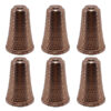 Set of Persian Copper Salt & Pepper Shakers Mountain (6X)