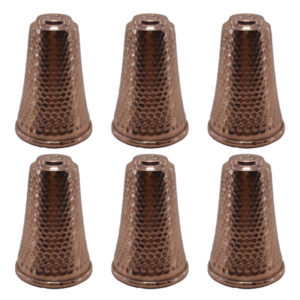 Set of Persian Copper Salt & Pepper Shakers Mountain (6X)
