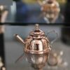 Persian Copper Teapot Handcrafted and Hammered Az02
