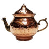 Persian Copper Teapot Handcrafted and Hammered Etching