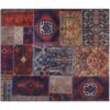 vintage Persian Hand-Knotted Patchwork Carpet Haris