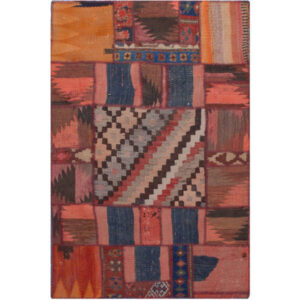 Persian Patchwork Kilim Rug Handwoven Milani