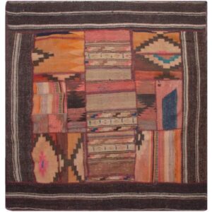 Persian Patchwork Kilim Rug Handwoven Aram