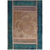 Vintage Persian Hand-Knotted Patchwork Carpet Blue