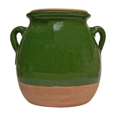 Persian Pottery Dizi Pot with Lid for Cooking Abgoosht - Dizin