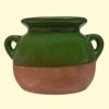 Persian Pottery Dizi Pot with Lid for Cooking Abgoosht