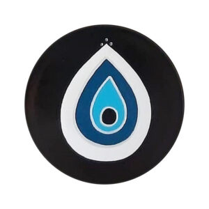 Decorative Pottery Wall Plate Hand-Painted Cheshm Zakhm