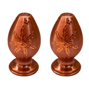 Set of 2 Persian Copper Salt & Pepper Shakers Gandom