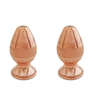 Set of 2 Persian Copper Salt & Pepper Shakers Hamta