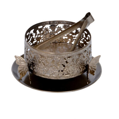 Persian Esfand Burner Metal Traditional Steel Butterfly