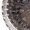 Noqre34 Traditional Copper Serving Tray - Hand Engraved Geometric Tray