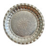 Bita Traditional Copper Serving Tray - Hand Embossed Floral Tray
