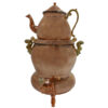 Persian Copper Stovetop Samovar Tea Maker with Teapot Model Bahar