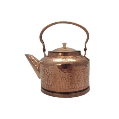 Persian Copper Tea Kettle Durable Stovetop Traditional Hammered Lava