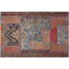 Vintage Persian Hand-Knotted Patchwork Carpet Bina