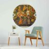 Persian Canvas Art - Printed Ghajari Design