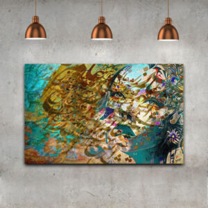 Persian Canvas Art – Printed Women