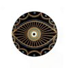 Hand-Painted Decorative Pottery Wall Plate Black Eye