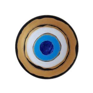 Hand-Painted Decorative Pottery Wall Plate Cheshm Nazar II
