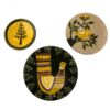 Hand-Painted Decorative Pottery Wall Plate Aamin