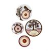 Hand-Painted Decorative Pottery Wall Plate Parand