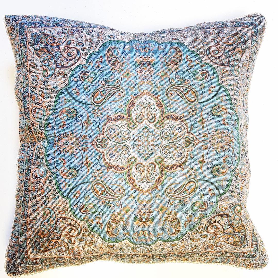 Persian Termeh Cushion Cover – Model Celine | Stylish Traditional Cushion