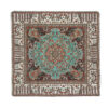 Persian Termeh Cushion Cover - Model Mahta | Exquisite Persian Silk Cushion