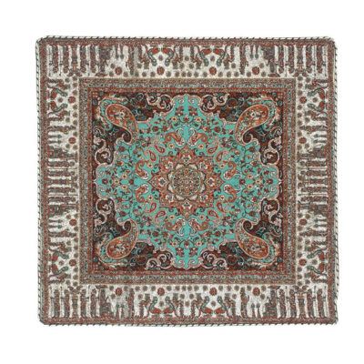Persian Termeh Cushion Cover - Model Mahta | Exquisite Persian Silk Cushion