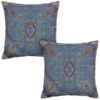 Persian Termeh Cushion Cover - Model Salarii (2X) | Handmade Silk Cushion