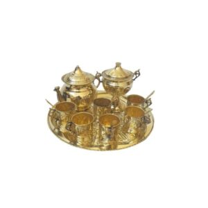 Persian Brass Tea & Coffee Set – Vintage Style