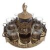 Persian Metal Tea & Coffee Set - Vintage Style Model Swan