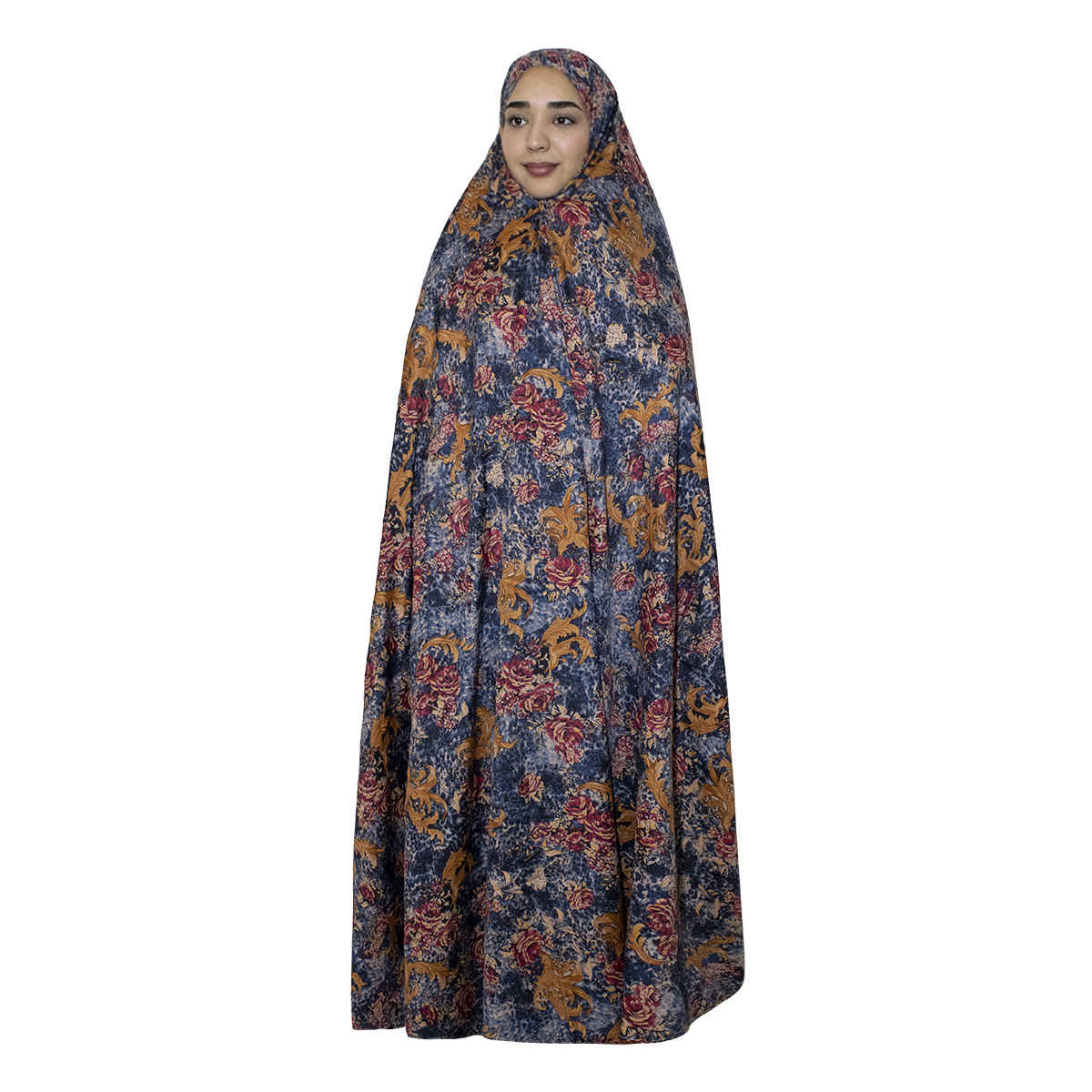 Garden Floral Islamic Prayer Wear – Persian Style Chador
