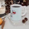 Persian Ceramic Coffee Mug - Del Ra Gharar Nist