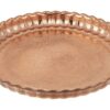 Msi Traditional Copper Serving Tray - Hand Embossed Geometric Tray