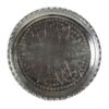 G89 Traditional Copper Serving Tray - Hand Engraved Geometric Tray