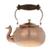 Persian Copper Tea Kettle Durable Stovetop Traditional Hammered Choobi