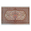 Hand-Knotted Persian Wall Hanging Rug from Tabriz Depicting Daavari