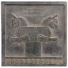 Head Column Eagle Inscription Replica Inspired by Ancient Persian