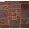 Vintage Persian Hand-Knotted Patchwork Carpet Lida