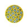 Hand-Painted Decorative Pottery Wall Plate Cheshm Nazar
