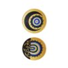 Hand-Painted Decorative Pottery Wall Plate Nazar (X2)