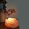Persian Flower Salt Lamp - Handcrafted Rose G2 Design
