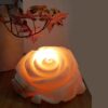 Persian Flower Salt Lamp - Handcrafted Roset Design